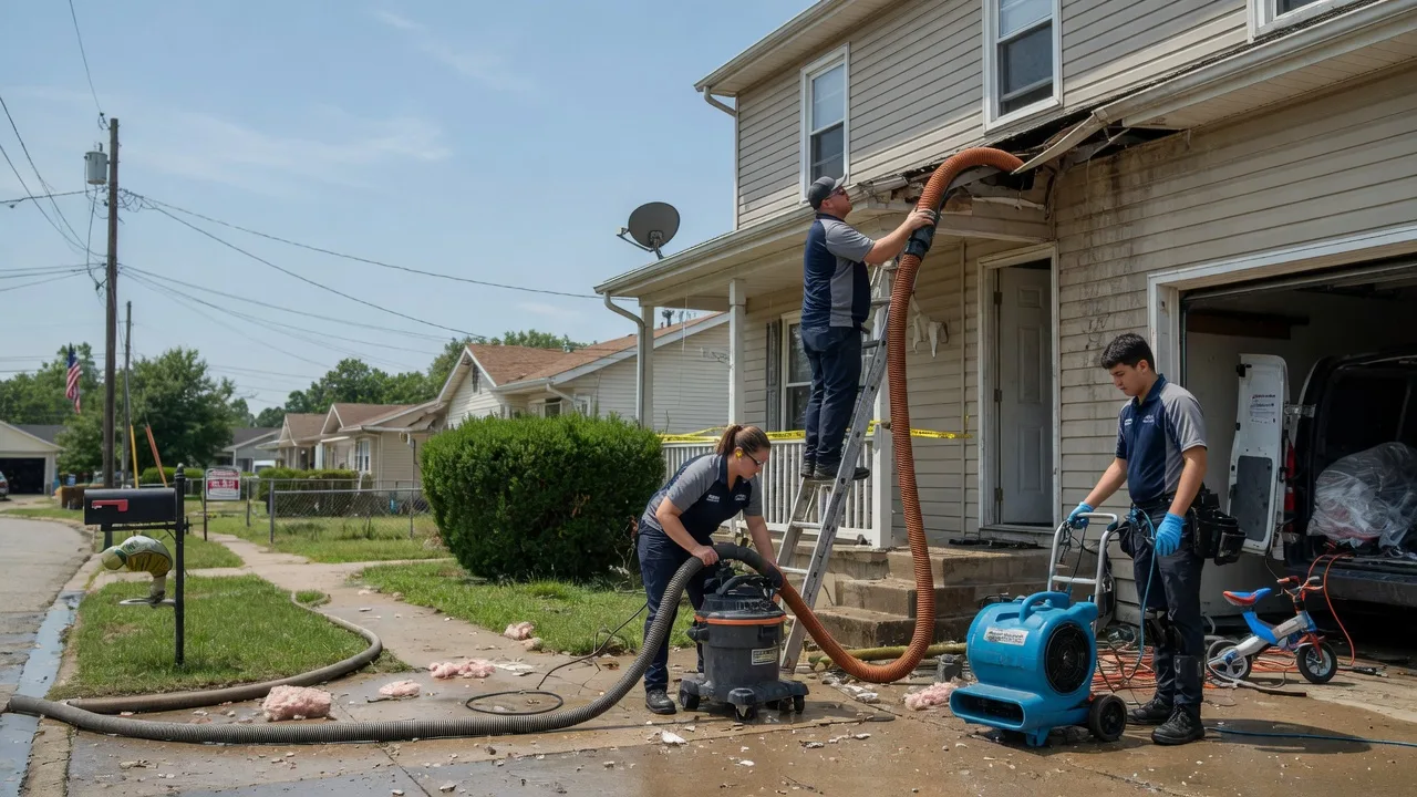 Water Damage Restoration in West Newton, PA near me